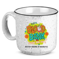 Retro Lab Week 2025 Blood Bank Team Mls Mlt Lab Scientist 15oz Campfire Ceramic Mug