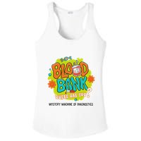 Retro Lab Week 2025 Blood Bank Team Mls Mlt Lab Scientist Ladies PosiCharge Competitor Racerback Tank