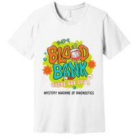 Retro Lab Week 2025 Blood Bank Team Mls Mlt Lab Scientist Premium T-Shirt