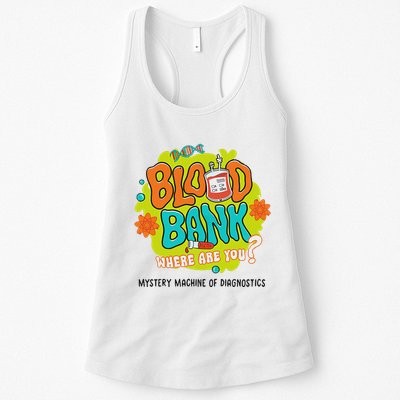 Retro Lab Week 2025 Blood Bank Team Mls Mlt Lab Scientist Womens Tank Top