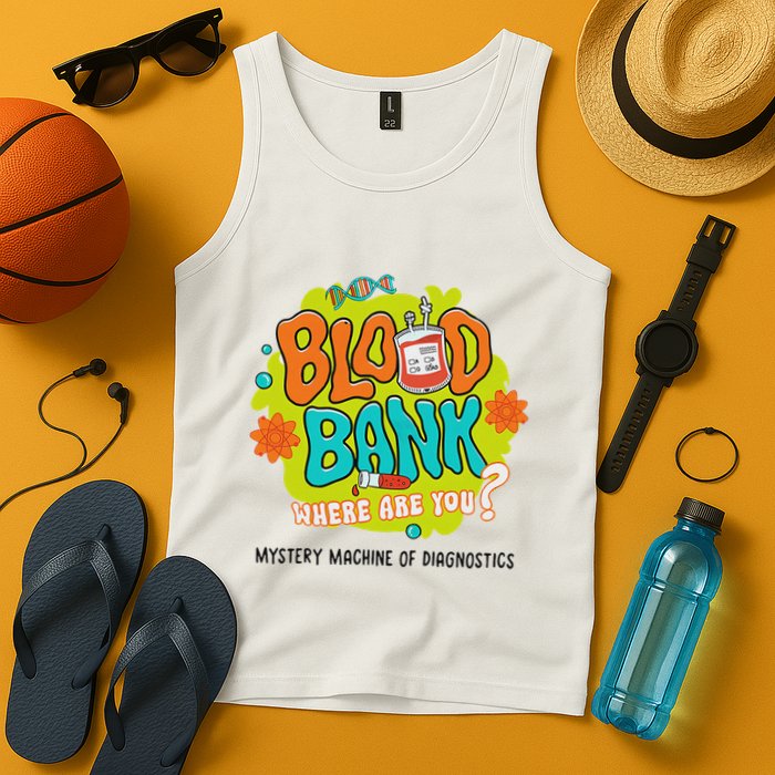 Retro Lab Week 2025 Blood Bank Team Mls Mlt Lab Scientist Tank Top