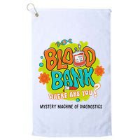 Retro Lab Week 2025 Blood Bank Team Mls Mlt Lab Scientist Golf Towel