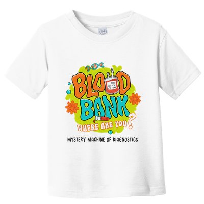 Retro Lab Week 2025 Blood Bank Team Mls Mlt Lab Scientist Toddler T-Shirt