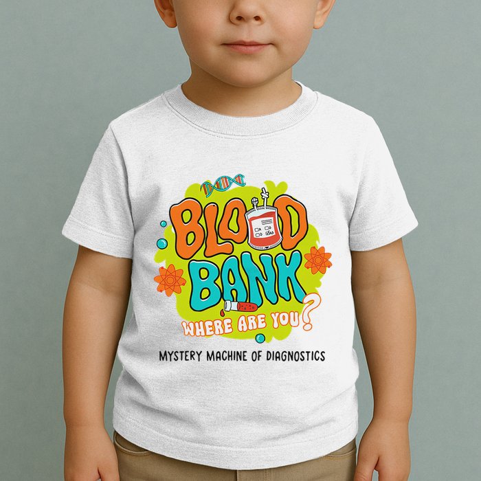 Retro Lab Week 2025 Blood Bank Team Mls Mlt Lab Scientist Toddler T-Shirt