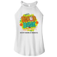 Retro Lab Week 2025 Blood Bank Team Mls Mlt Lab Scientist Women's Perfect Tri Rocker Tank