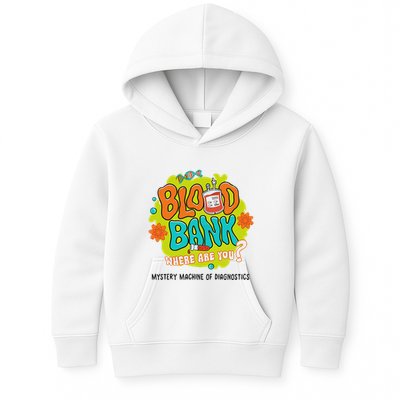 Retro Lab Week 2025 Blood Bank Team Mls Mlt Lab Scientist Kids Hoodie