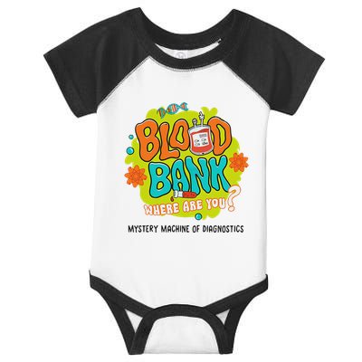 Retro Lab Week 2025 Blood Bank Team Mls Mlt Lab Scientist Infant Baby Jersey Bodysuit