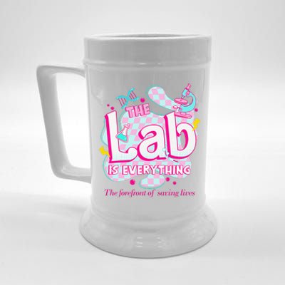 Retro Lab Week 2024 Medical Lab Tech Team Patient Care Tech Beer Stein