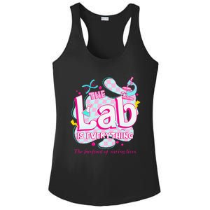 Retro Lab Week 2024 Medical Lab Tech Team Patient Care Tech Ladies PosiCharge Competitor Racerback Tank