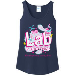 Retro Lab Week 2024 Medical Lab Tech Team Patient Care Tech Ladies Essential Tank