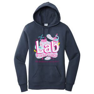 Retro Lab Week 2024 Medical Lab Tech Team Patient Care Tech Women's Pullover Hoodie