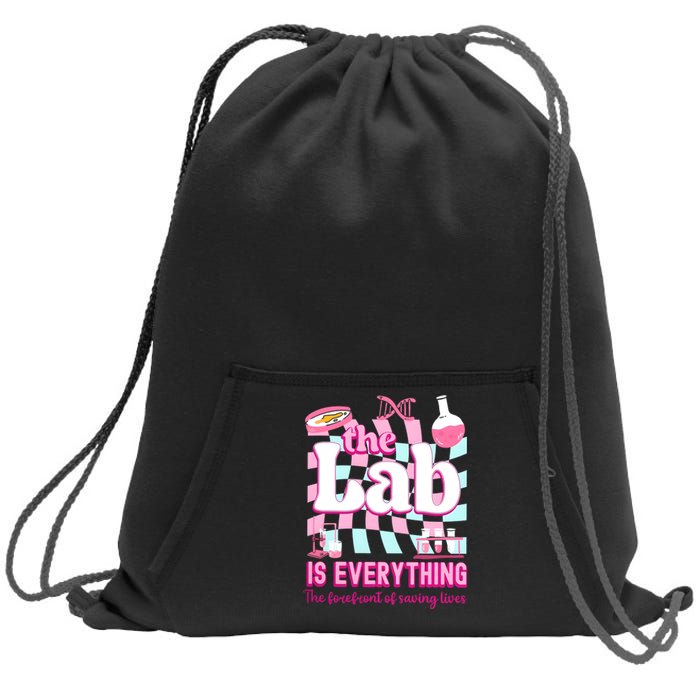 Retro Lab Week 2024 Medical Assistant Sweatshirt Cinch Pack Bag