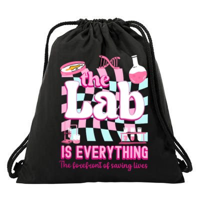 Retro Lab Week 2024 Medical Assistant Drawstring Bag