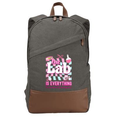 Retro Lab Week 2024 Medical Assistant Cotton Canvas Backpack