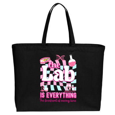 Retro Lab Week 2024 Medical Assistant Cotton Canvas Jumbo Tote