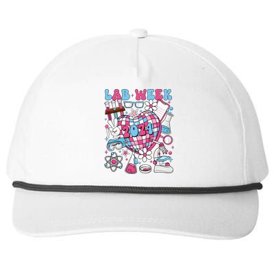 Retro Lab Week 2024 Medical Laboratory Snapback Five-Panel Rope Hat