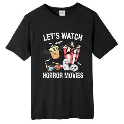 Retro Lets Watch Horror Movies Costume Halloween Tall Fusion ChromaSoft Performance T-Shirt