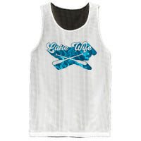 Retro Lake Wife Cute Bachelorette Party Mesh Reversible Basketball Jersey Tank