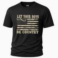 Retro Let Your Boy Be Country Cooling Performance Crew T-Shirt
