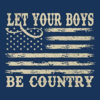 Retro Let Your Boy Be Country Infant Baby Jersey Bodysuit