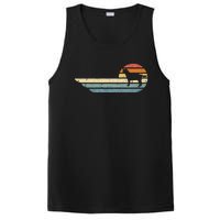 Retro Labrador Yellow Lab Golden Black Lab Chocolate PosiCharge Competitor Tank