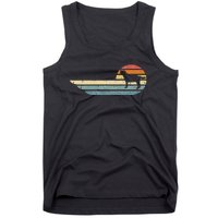 Retro Labrador Yellow Lab Golden Black Lab Chocolate Tank Top