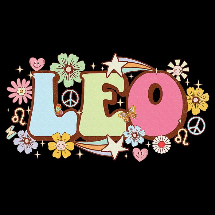 Retro Leo Zodiac Sign astrology July August Birthday Leo 16 in Basic Backpack