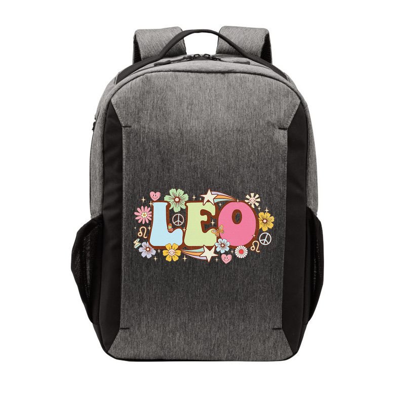 Retro Leo Zodiac Sign astrology July August Birthday Leo Vector Backpack