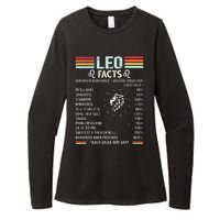 Retro Leo Zodiac Sign Astrology July August Birthday Leo Womens CVC Long Sleeve Shirt