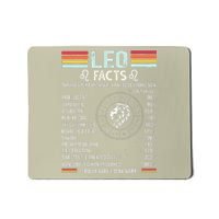 Retro Leo Zodiac Sign Astrology July August Birthday Leo Mousepad