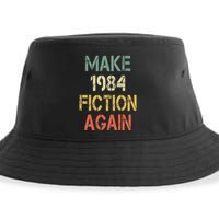 Retro Make 1984 Fiction Again Sustainable Bucket Hat