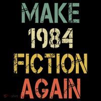 Retro Make 1984 Fiction Again Baby Bodysuit