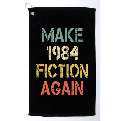 Retro Make 1984 Fiction Again Golf Towel