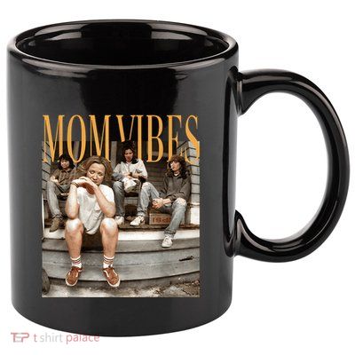 Retro Mom 90’S Vibes Vintage MotherS Day Mom 11oz C Handle Ceramic Mug