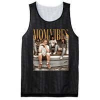 Retro Mom 90’S Vibes Vintage MotherS Day Mom Mesh Reversible Basketball Jersey Tank