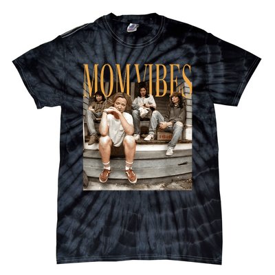 Retro Mom 90’S Vibes Vintage MotherS Day Mom Tie-Dye T-Shirt