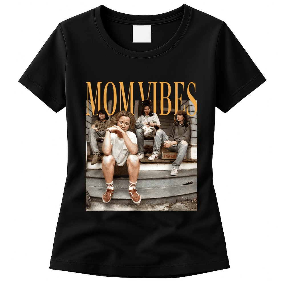 Retro Mom 90’S Vibes Vintage MotherS Day Mom Womens T-Shirt