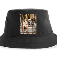 Retro Mom 90’S Vibes Vintage MotherS Day Mom Thug Life Sustainable Bucket Hat