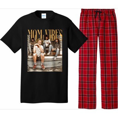 Retro Mom 90’S Vibes Vintage MotherS Day Mom Thug Life Pajama Set