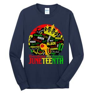 Remembering My Ancestors Juneteenth Celebrate Black Women Tall Long Sleeve T-Shirt