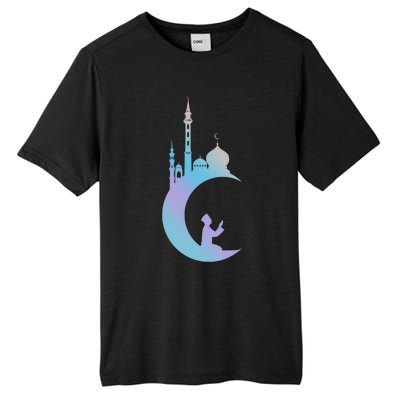 Ramadan Muslim Allah Islam Kareem Mubarak Mosque God Symbol Cool Gift Tall Fusion ChromaSoft Performance T-Shirt