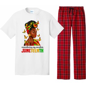 Remembering My Ancestors Juneteenth Celebrate Black Women Pajama Set