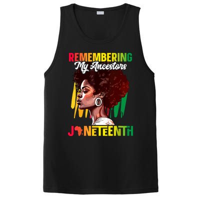 Remembering My Ancestors Black History Juneteenth PosiCharge Competitor Tank