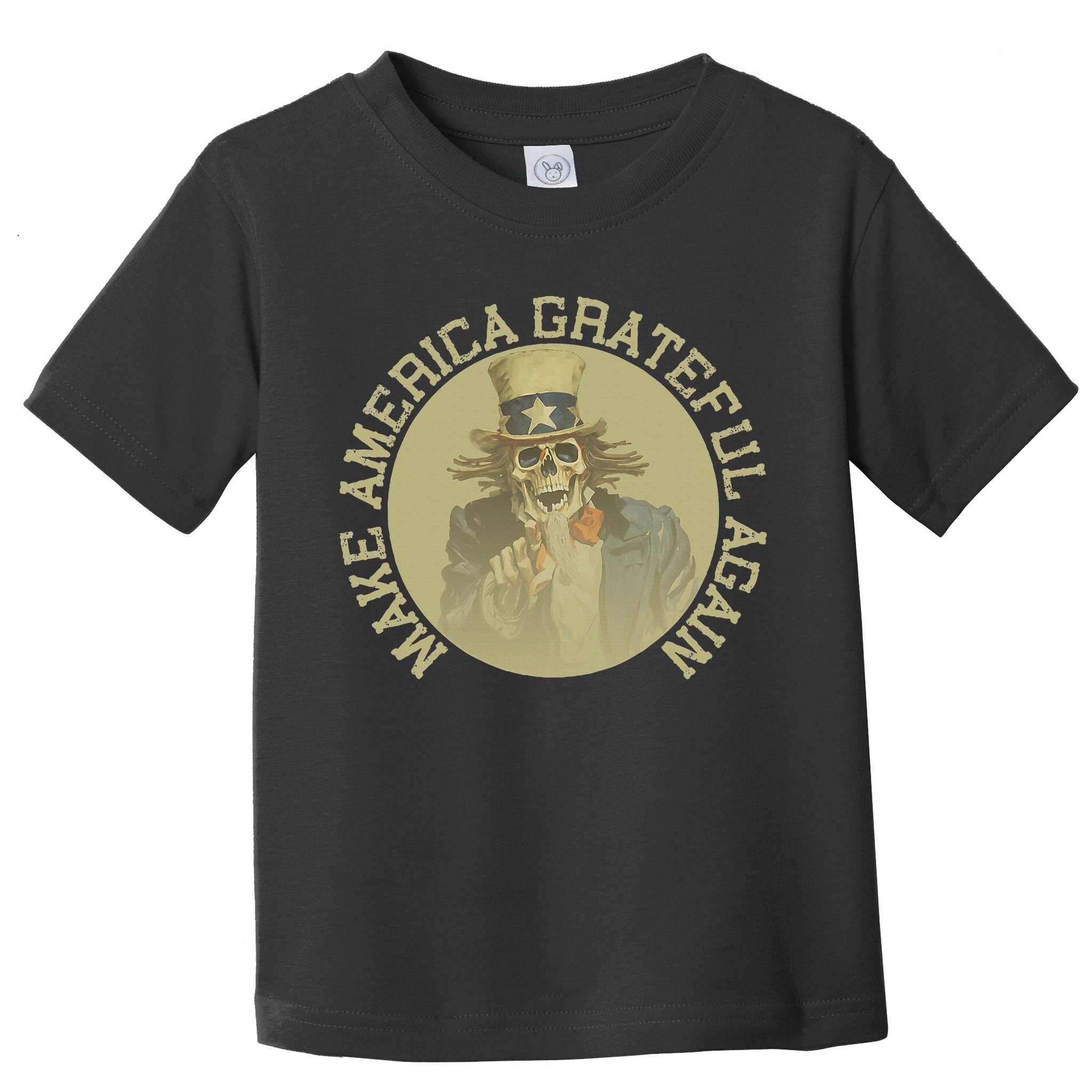 Retro Make America Grateful Again Vintage Uncle Sam Toddler T-Shirt