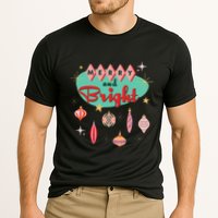 Retro Merry And Bright Mid Century Modern Christmas Ornament Performance Shirt