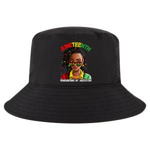 Remembering My Ancestors Juneteenth Celebrate Black Pride Women Cool Comfort Performance Bucket Hat