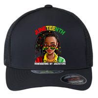 Remembering My Ancestors Juneteenth Celebrate Black Pride Women Flexfit Unipanel Trucker Cap