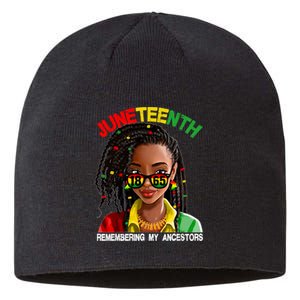 Remembering My Ancestors Juneteenth Celebrate Black Pride Women Sustainable Beanie