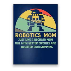 Robotics Mom Ai Robot Engineering Engineer MotherS Day Gift Poster