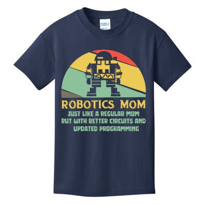 Robotics Mom Ai Robot Engineering Engineer MotherS Day Gift Kids T-Shirt